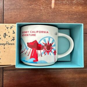 Starbucks You Are Here Disney California Adventure Disney Parks Coffee Mug